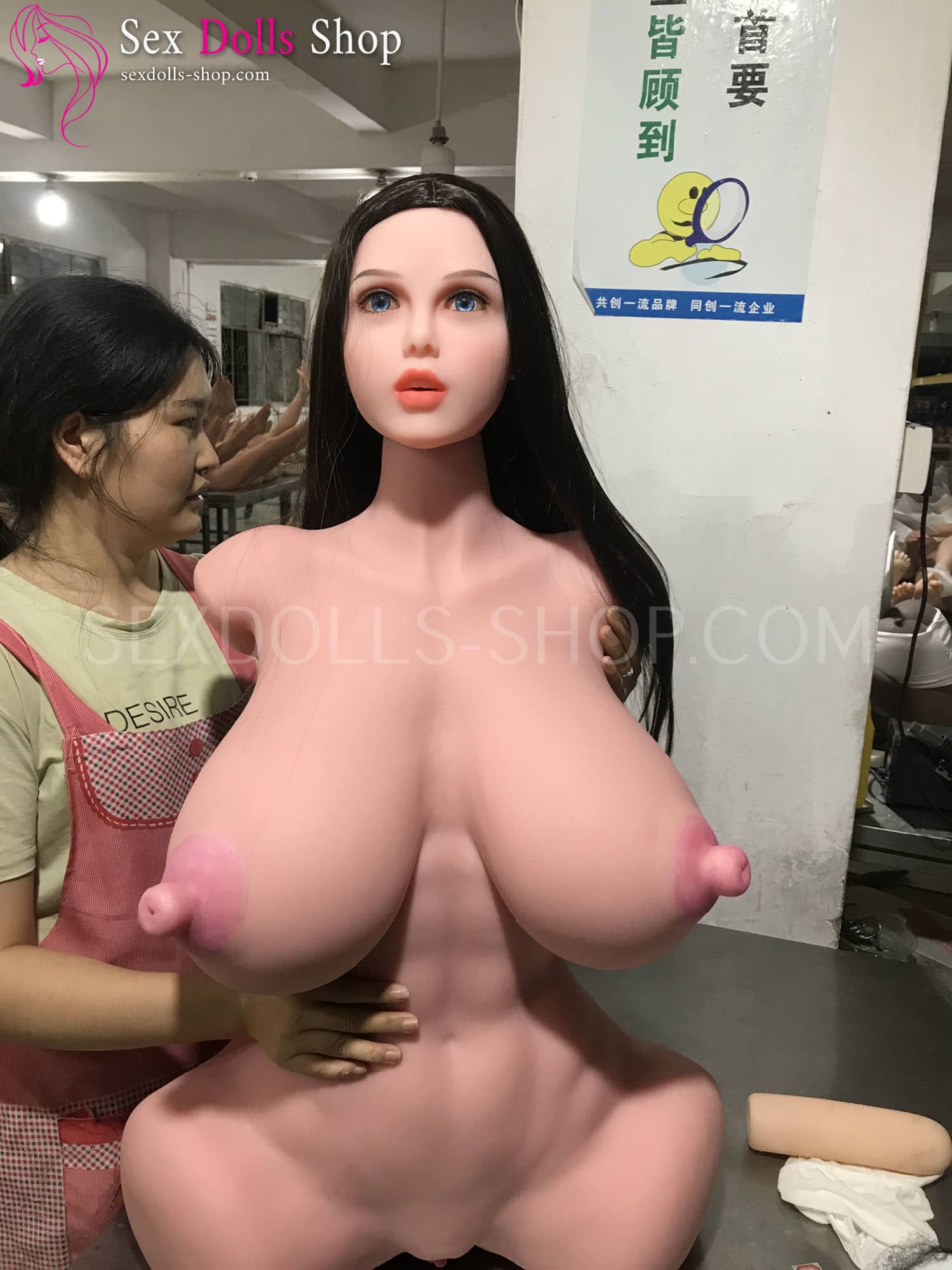 WM torso 85cm L penetrable breasts cup factory pictures Sex